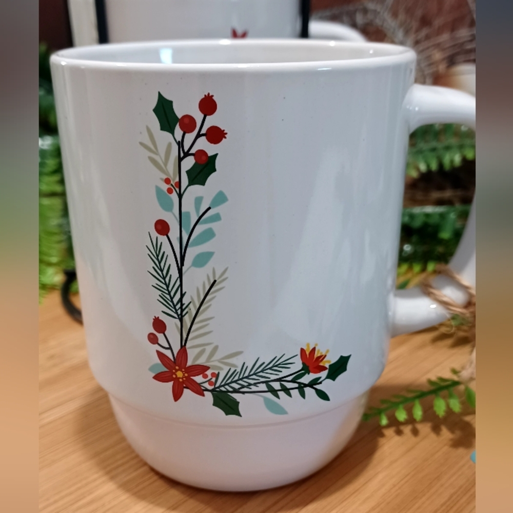 Seasonal Stacking Cups With Metal Rack - Picture 2 of 7